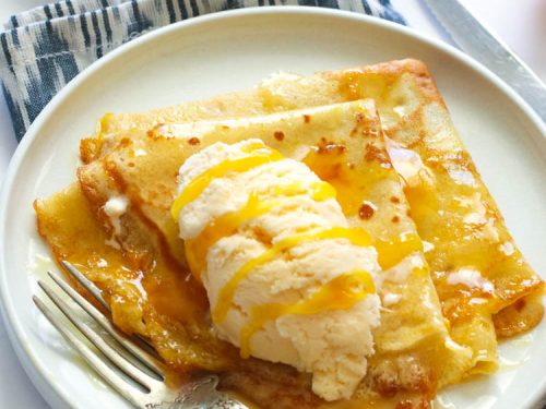 Crepes Suzette Recipe (Easy, Make-Ahead)