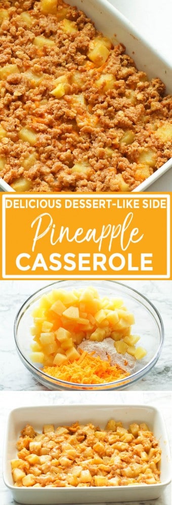 Pineapple Casserole - Immaculate Bites