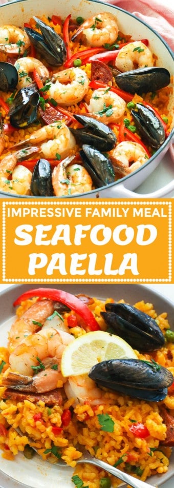 Seafood Paella - Immaculate Bites