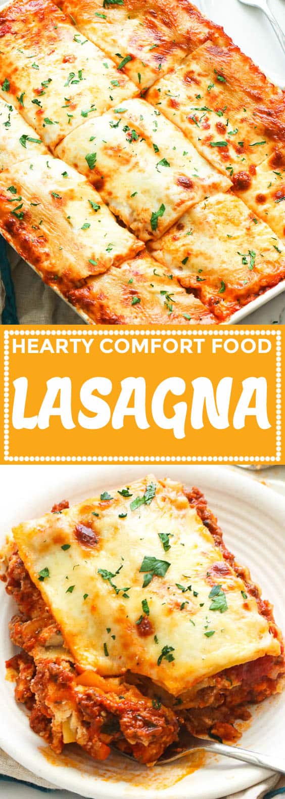 Easy Lasagna - Immaculate Bites