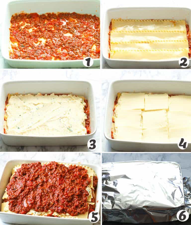 Easy Lasagna Recipe - Immaculate Bites