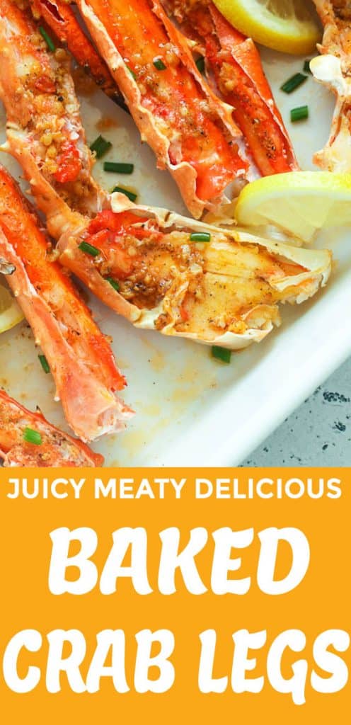 Baked Crab Legs In Butter Sauce - Immaculate Bites