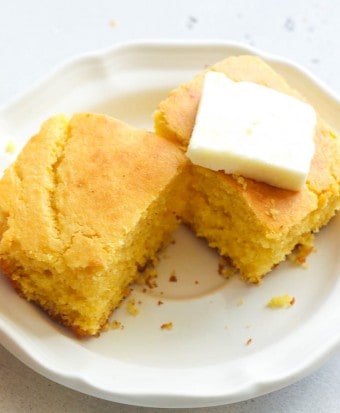 Southern Style Corn Bread - Immaculate Bites