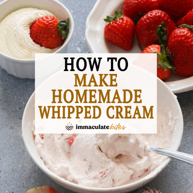 The Best Ways to Make Whipped Cream Recipe