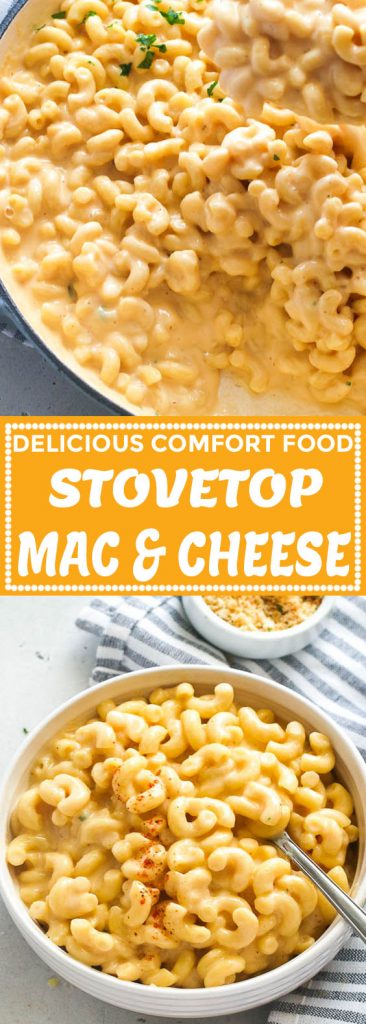 Stovetop Mac and Cheese - Immaculate Bites