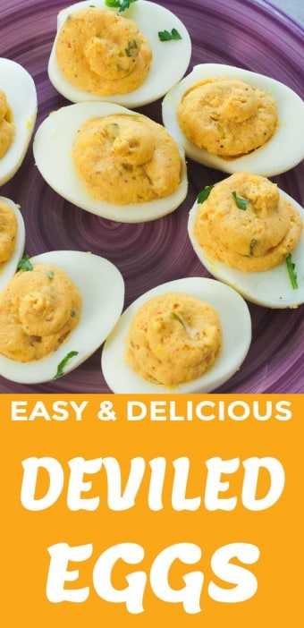 Easy Deviled Eggs Recipe - Immaculate Bites