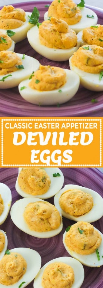 Easy Deviled Eggs Recipe - Immaculate Bites