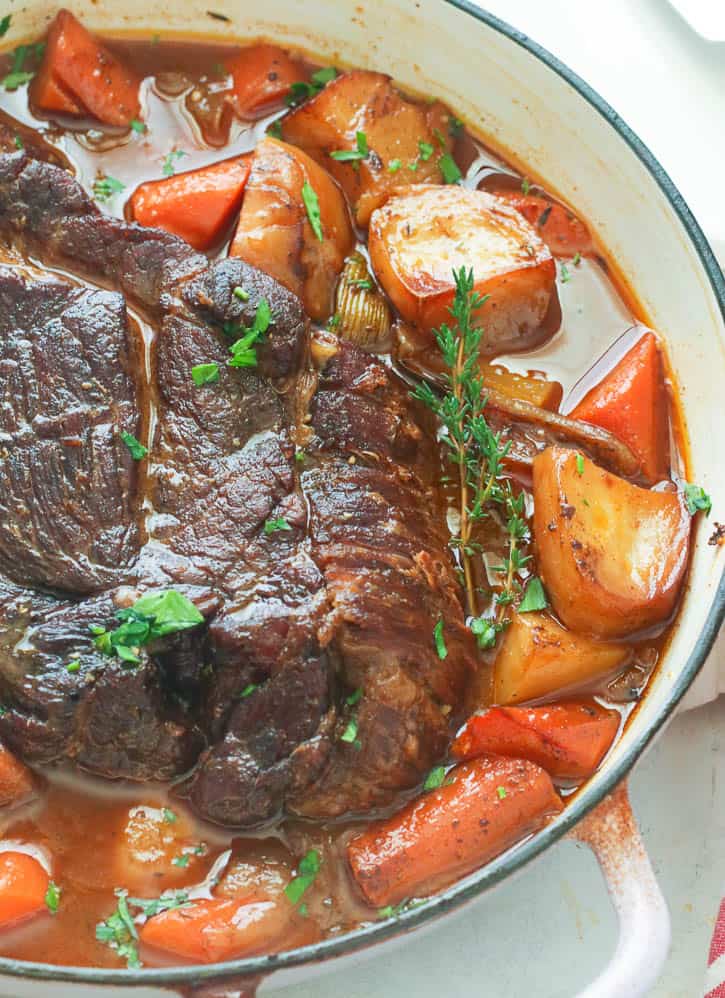 Oven Pot Roast (Plus VIDEO) - Immaculate Bites