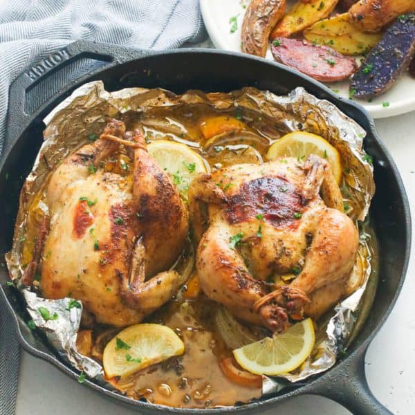 Roast Cornish Hens - Immaculate Bites