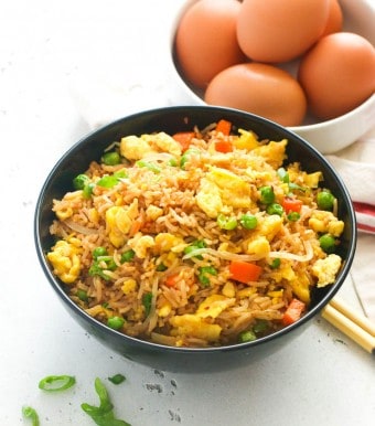 Egg Fried Rice - Immaculate Bites