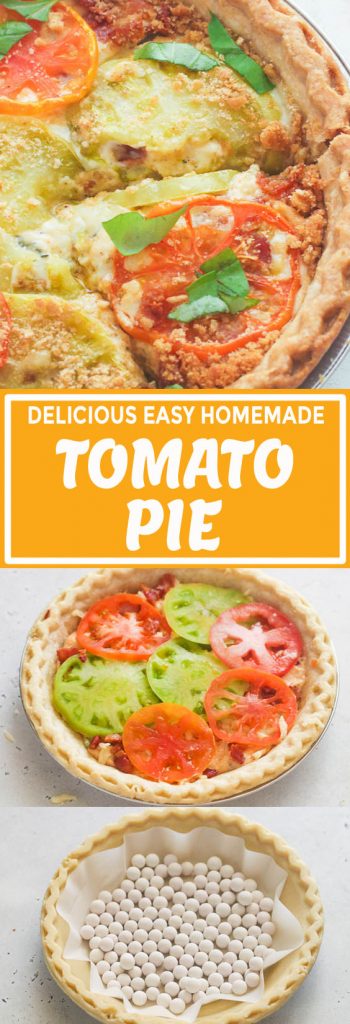 Tomato Pie - Immaculate Bites