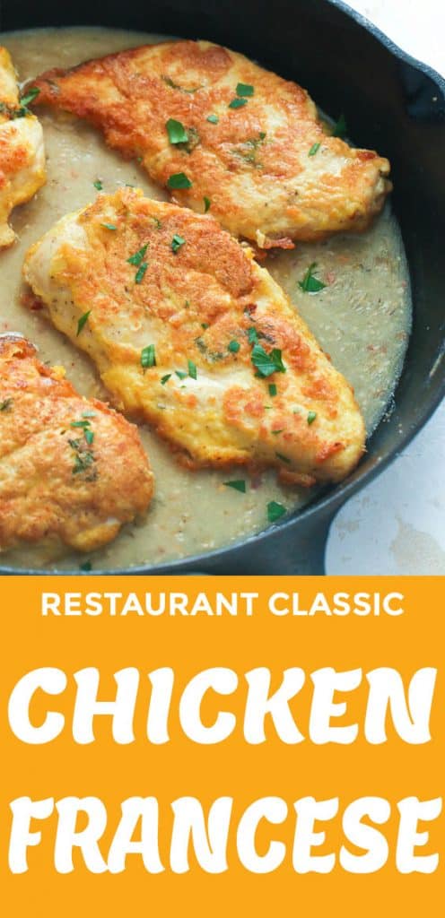 Chicken Francese - Immaculate Bites