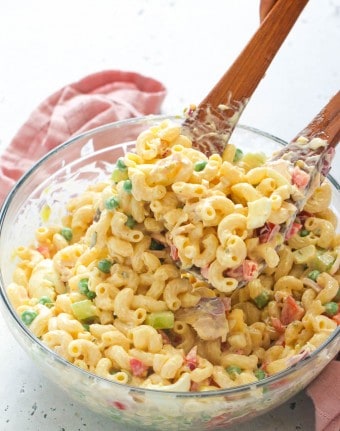 Tuna Macaroni Salad - Immaculate Bites