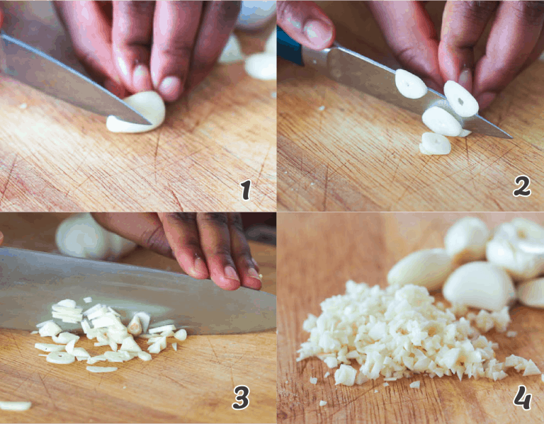 How to Mince Garlic - Immaculate Bites