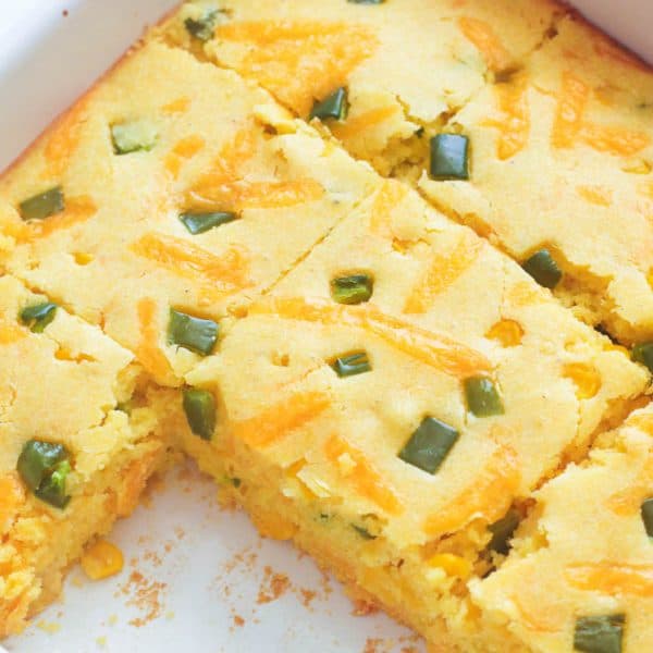 Mexican Cornbread - Immaculate Bites