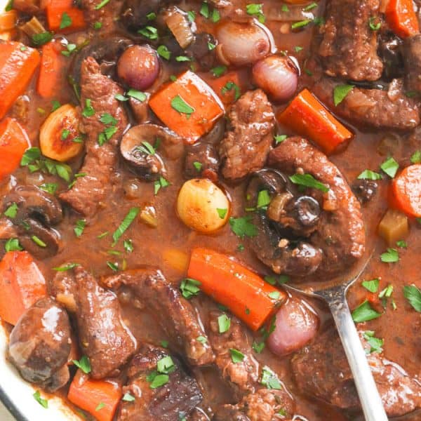 Beef Bourguignon - Immaculate Bites One Pot Meal Recipes