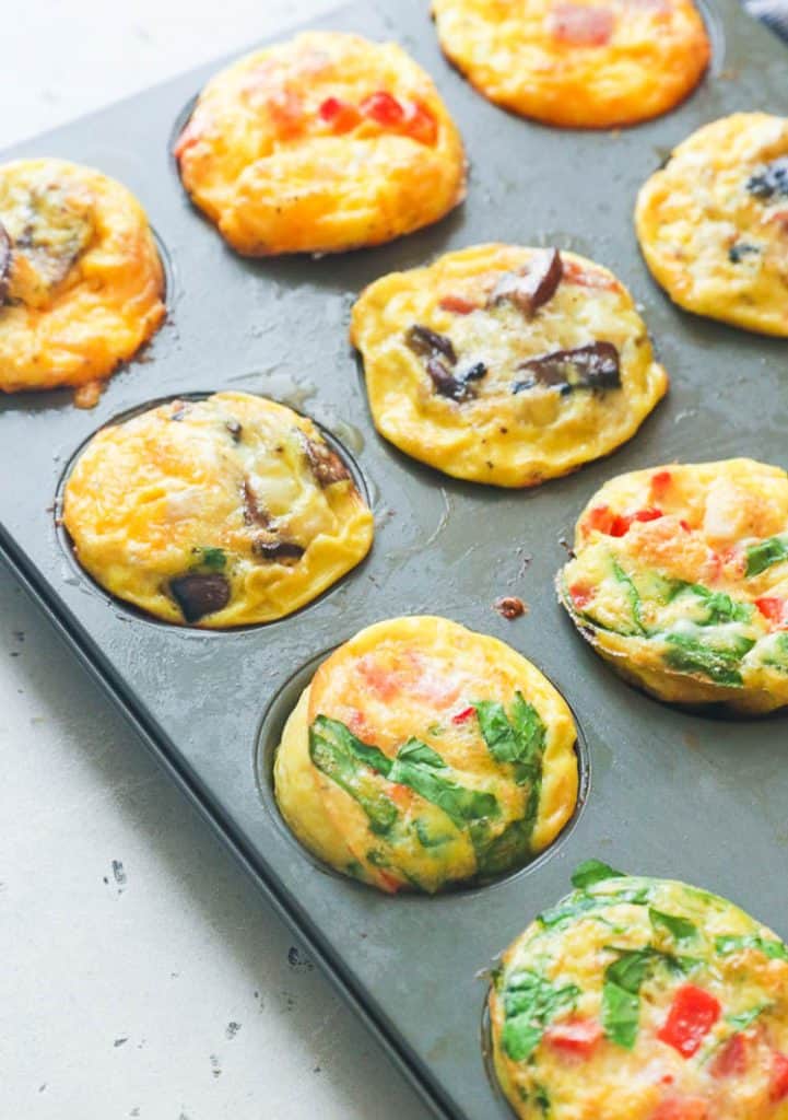 Egg Muffins - Breakfast Ideas with Eggs - Immaculate Bites Breakfast ...