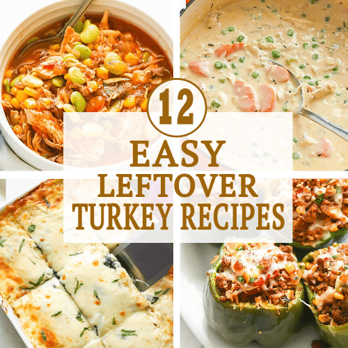 Easy Leftover Turkey Recipes - Immaculate Bites