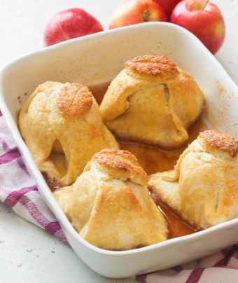 Apple Dumplings EASY RECIPE - Immaculate Bites Baking