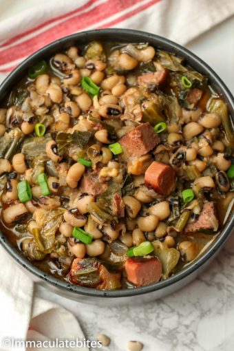 Instant Pot Black Eyed Peas - Immaculate Bites Immaculate Bites