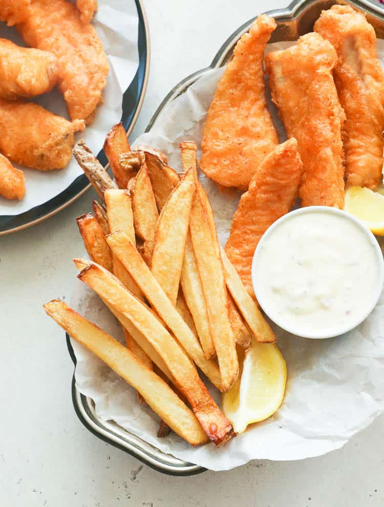 Fish and Chips Recipe With Tartare Sauce - Great British Chefs