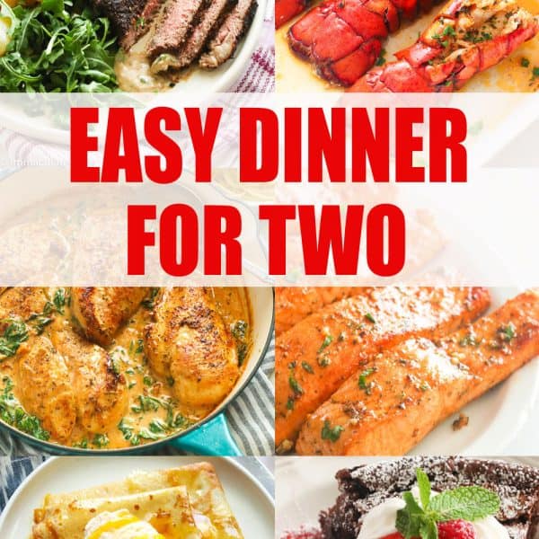 Easy Dinner for Two (Budget Friendly Meals) - Immaculate Bites Dinner ...