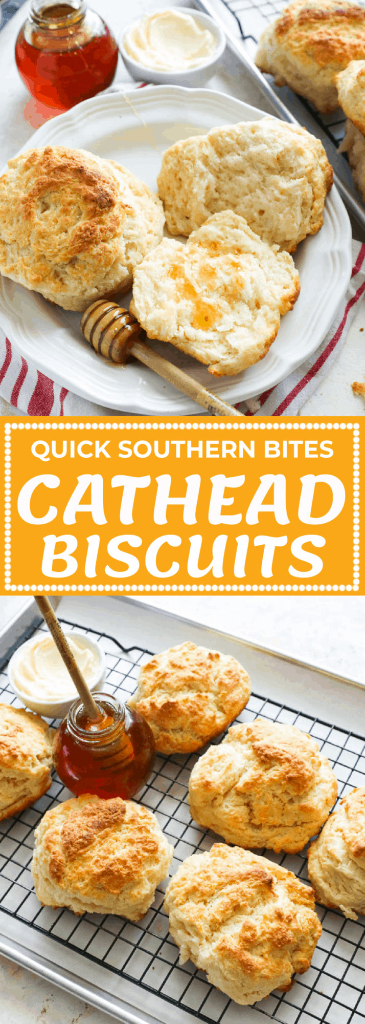 Fluffy Cathead Biscuits - Immaculate Bites Comfort Food Recipes