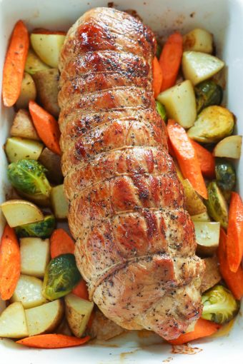 Stuffed Pork Loin Roast - Immaculate Bites Pork Recipes