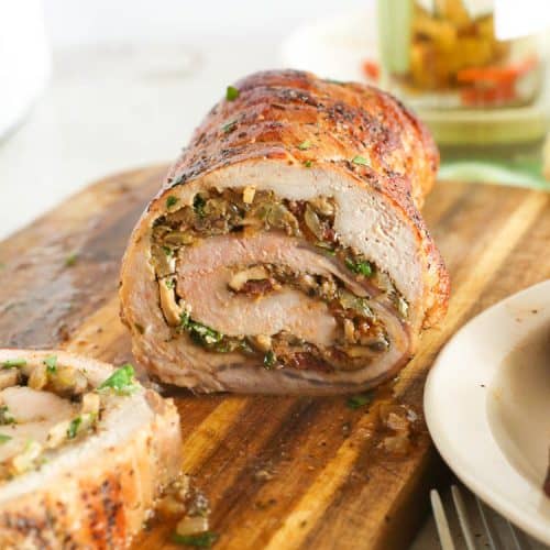 Stuffed Pork Loin Roast - Immaculate Bites Pork Recipes