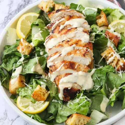 grilled chicken caesar salad