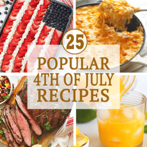 Recipes that work for a family cookout on the 4th of July