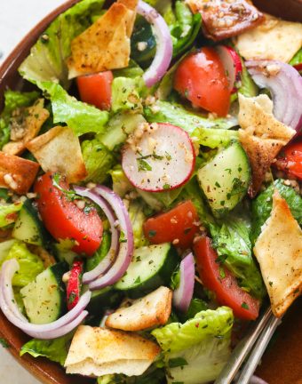 Fattoush Salad - Immaculate Bites