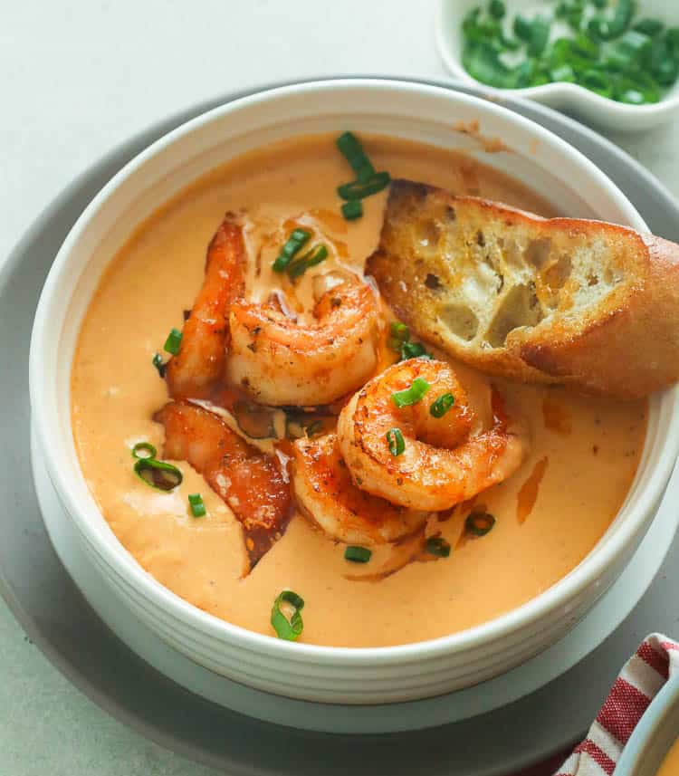 Fabulous Quick Lobster Bisque - Just a Little Bit of Bacon