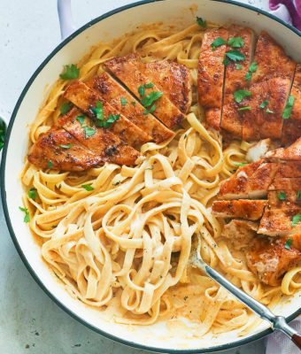 Cajun Chicken Alfredo (Plus VIDEO) - Immaculate Bites