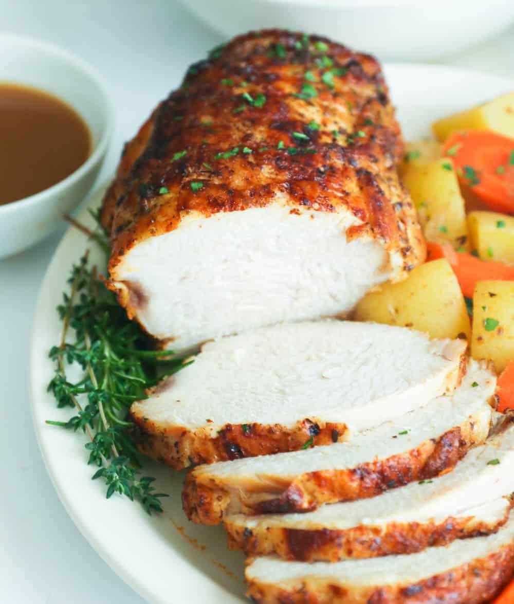Instant Pot Turkey Breast (Plus VIDEO) - Immaculate Bites