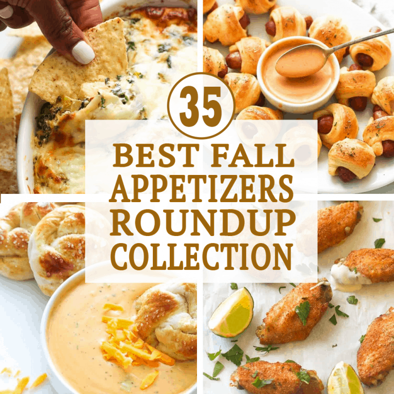 35 Best Fall Appetizers Roundup Collection - Immaculate Bites