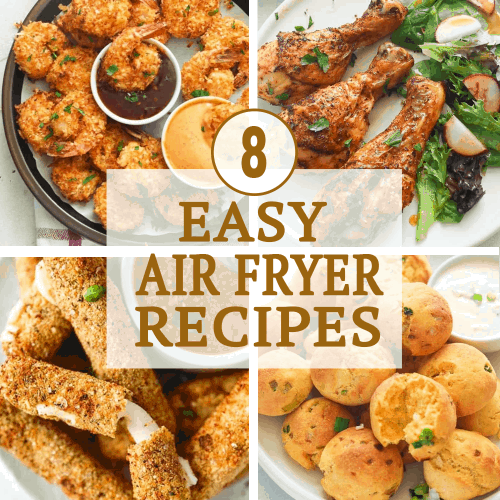 8 Easy Air Fryer Recipes - Immaculate Bites