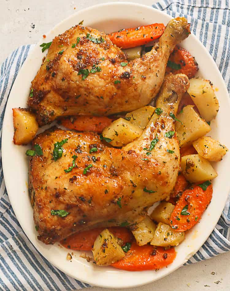 Easy And Delicious BBQ Chicken Legs Recipe - Don't Sweat The Recipe