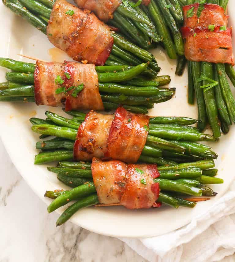 Bacon Wrapped Green Beans (Plus VIDEO) - Immaculate Bites