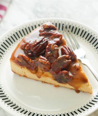 Pecan Pie Cheesecake (Plus VIDEO) - Immaculate Bites