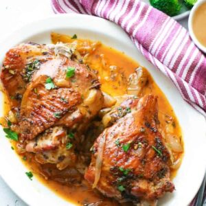 Roasted Turkey Thighs