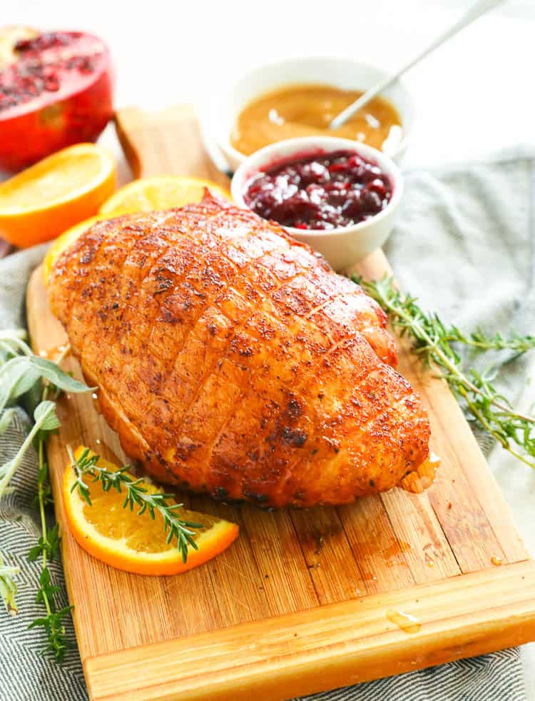 The BEST Smoked Turkey Breast - Easy, Delicious, Flavorful!