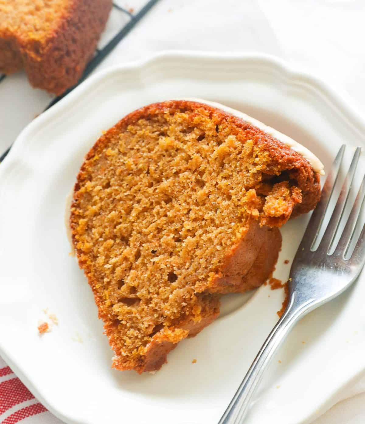 Sweet Potato Pound Cake (Plus VIDEO) - Immaculate Bites