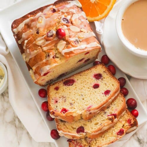 Cranberry Orange Bread (Plus VIDEO) - Immaculate Bites