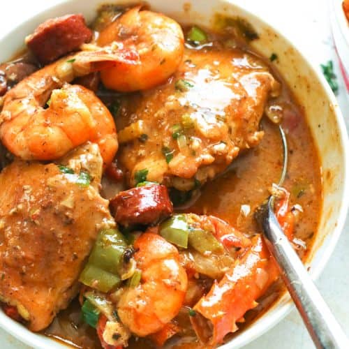 Sausage And Seafood Gumbo Recipe