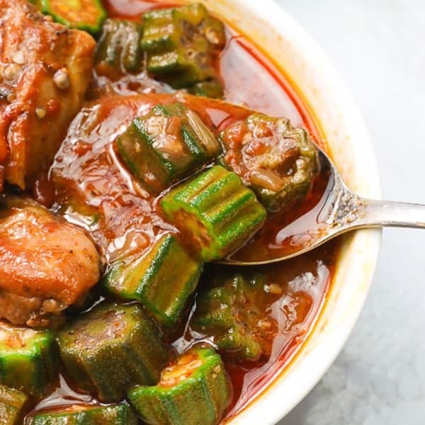 Okra Stew (Plus Video) - Immaculate Bites