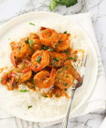 Jamaican Curry Shrimp - Immaculate Bites