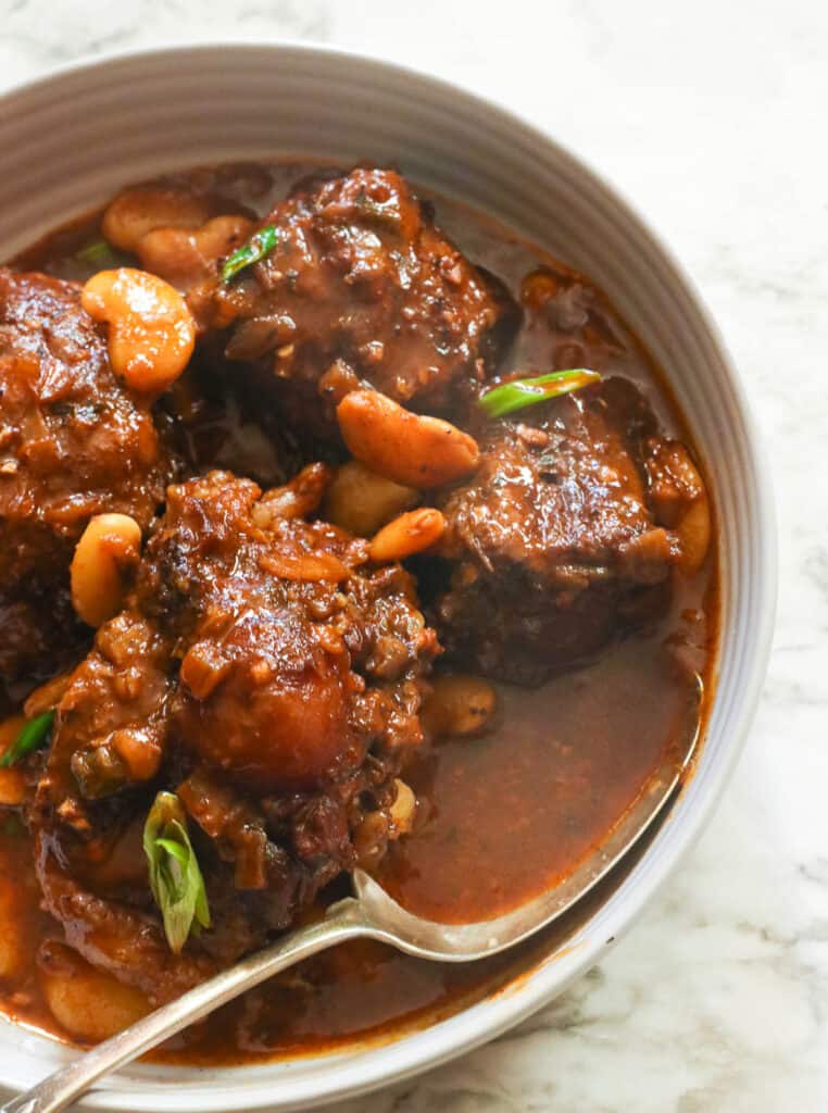 Jamaican Oxtail Stew (Plus Video) - Immaculate Bites