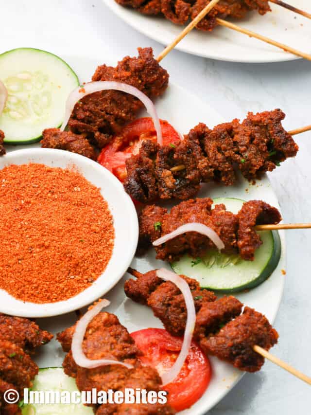 Suya Recipe (Plus Video) - Immaculate Bites