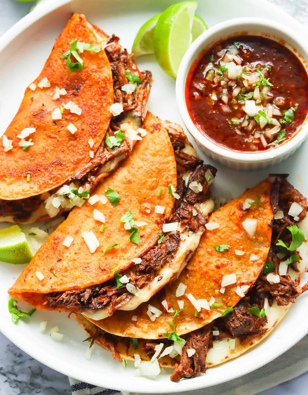 Beef Birria Tacos Recipe - Immaculate Bites